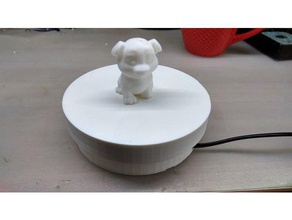 rotating demonstration stand decor demosntrator 3d print model - Mito3D