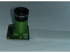 m12-Objektiv-mount-raspberry pi Kamera 3d print model - Mito3D