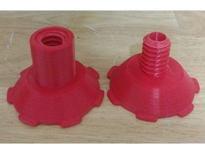 filament spool hub 3d printer accessories printing 3d print model - Mito3D