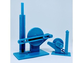 Rotations-linear-Bewegung Getriebe mechanische Spielzeuge 3d print model - Mito3D