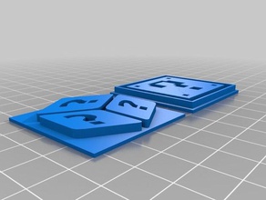 gaslands - Sonderpreise Druckplatte Token Spielzeug & Spiele token 3d print model - Mito3D