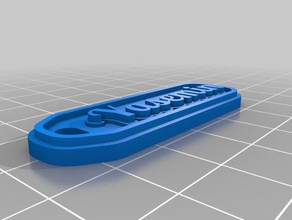 yasemin1 Schlüsselanhänger kundengebundene 3d print model - Mito3D