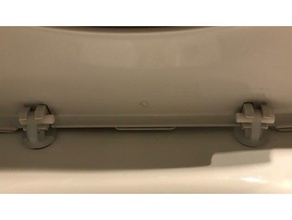 se ifo cera assento sanitário pin casa de banho a wc 3d print model - Mito3D