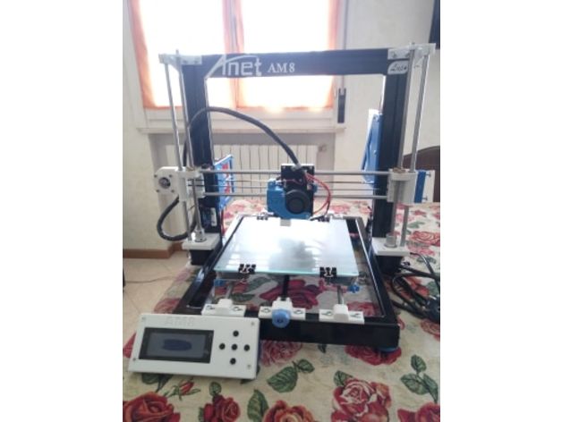 frame 2040 iron metal anet am8 a8 3d printing 3D print model - Mito3D