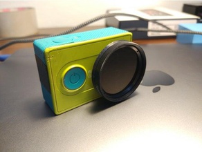xiaomi yi camera nd filter 37mm 3d print model - Mito3D
