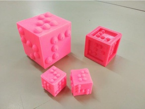 dice game help 3d print model - Mito3D