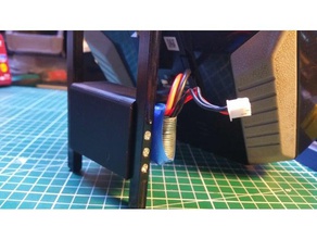 r9m external lipo holder diy frsky qx7 taranis 3d print model - Mito3D