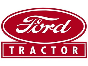 vintage ford tractor sign litho signs & logos 3d print model - Mito3D