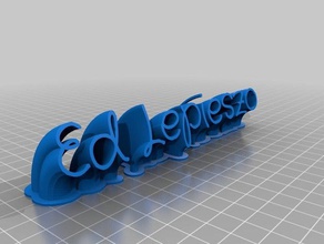 ed3 office customized 3d print model - Mito3D