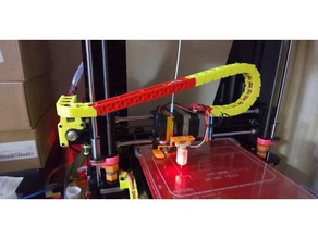 x axis cable chain geeetech i3 prob easy assemble 3d printer accessories pip print place pro b x-axis 3d print model - Mito3D