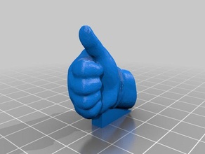 thumbs up personnes 3d print model - Mito3D