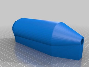 flujo laminar de la boquilla gardenhose al aire libre y jardín 3d print model - Mito3D