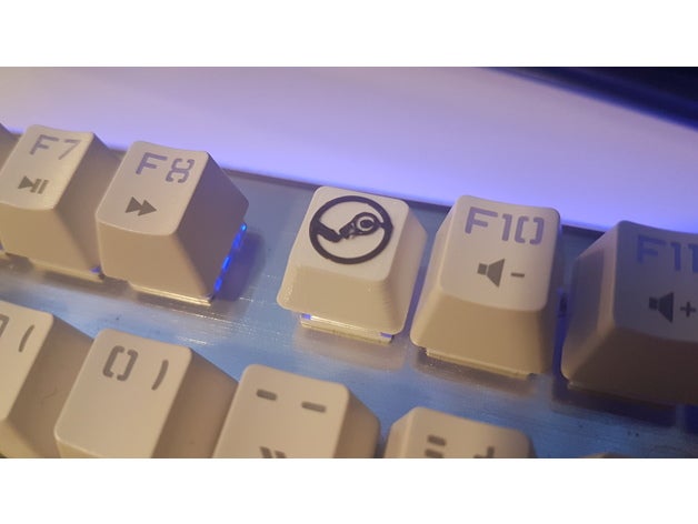 vapor keycap equipo cherry mx de 3D print model - Mito3D