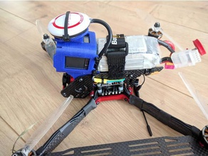 minibigger airdancer 290 gopro mount v5 plus gps r c i veicoli sessione 5 droni di montaggio karearea toroa 3d print model - Mito3D