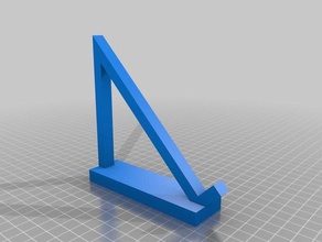 keyboard stand computer 3d print model - Mito3D