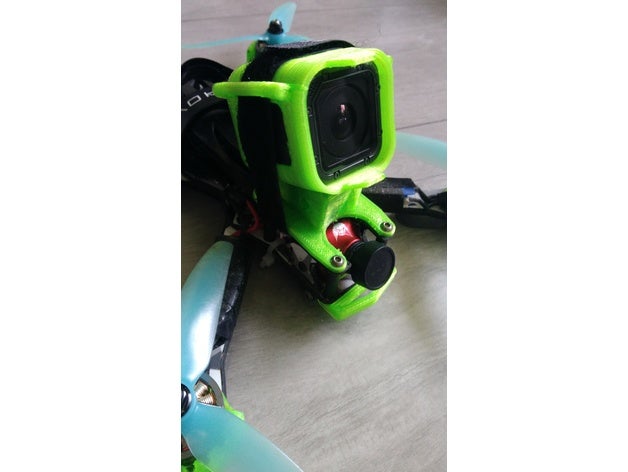 gopro mount xhover geizig Unterstützung der go pro unterstützen 3D print model - Mito3D