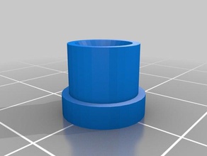 tapon-tubo 10mm meinen maßgeschneiderten squeeze-Flasche cap parametric - Organisation kundengebundene 3d print model - Mito3D