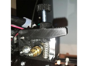 new tensioner extruder spring anet a6 3d printers a8 duct fan filament motor nozzle tension 3d print model - Mito3D