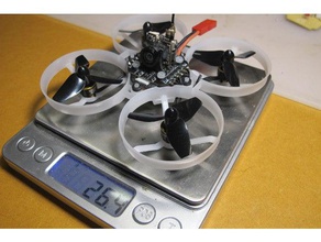 16x16 whoop 2s brushless-adapter-Platte-cam-mount hobby winzige Schreien 3d print model - Mito3D