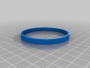 my customized flexible tooth belt v3 robotics 3d print model - Mito3D