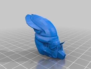 predator mask helmet 3d printing 3d print model - Mito3D