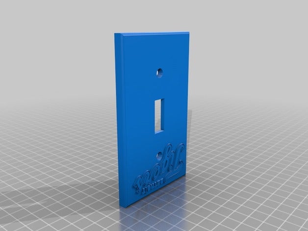 light switch 3d printing 3D print model - Mito3D