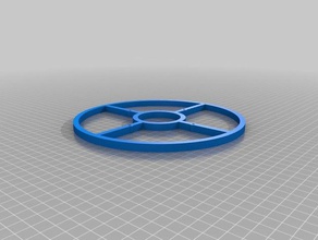 minimalista mestre de spool Impressora 3d acessórios filamento masterspool 3d print model - Mito3D