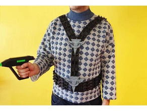 romulien harnais accessoires de jeu herness star trek tng la prochaine génération 3d print model - Mito3D