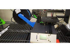 tevo michelangelo spool holder 3d printer accessories filament support 3d print model - Mito3D