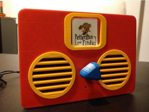 radio nfc bambini audio boombox tag raspberry pi altoparlante 3d print model - Mito3D