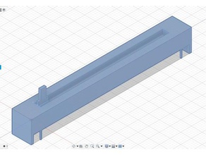 60mm 75mm potenciômetro linear eletrônica 3d print model - Mito3D