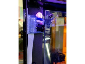 replicator 2 corner wide angle pi camera mount 3d printer accessories raspberry remixed 3d print model - Mito3D