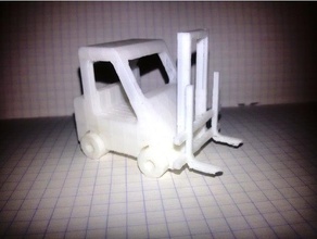 Gabelstapler Fahrzeuge 3d print model - Mito3D