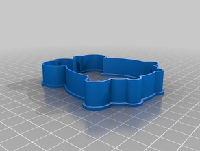 minnie ufufy kurabiye 3d baskı 3d print model - Mito3D