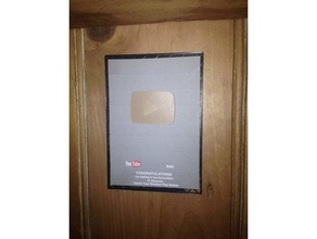 small youtube playbutton signs & logos play button 3d print model - Mito3D