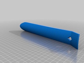 my customized shoe horn household supplies 3d print model - Mito3D