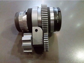 siga el enfoque de sony sel 18200 lente engranajes la cámara seguimiento del foco sel18200 3d print model - Mito3D