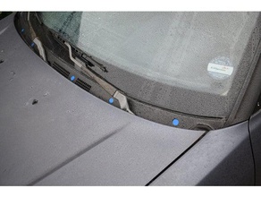 honda concerto windshield screw cap automotive rover 3d print model - Mito3D