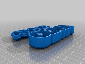 olivia metin kutusu ıı kaplar özelleştirilmiş 3d print model - Mito3D