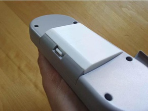 inalámbrica snes doble turbo controlador de la tapa batería juguetes y accesorios juego cubierta el gamepad wireless inalámbrico 3d print model - Mito3D