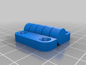 printer cover hinge parts customized 3d print model - Mito3D