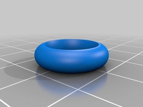 por desgracia anillo los anillos personalizado 3d print model - Mito3D