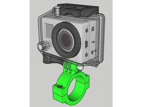 gopro 32 mm vtt montieren sport & im freien 3d print model - Mito3D