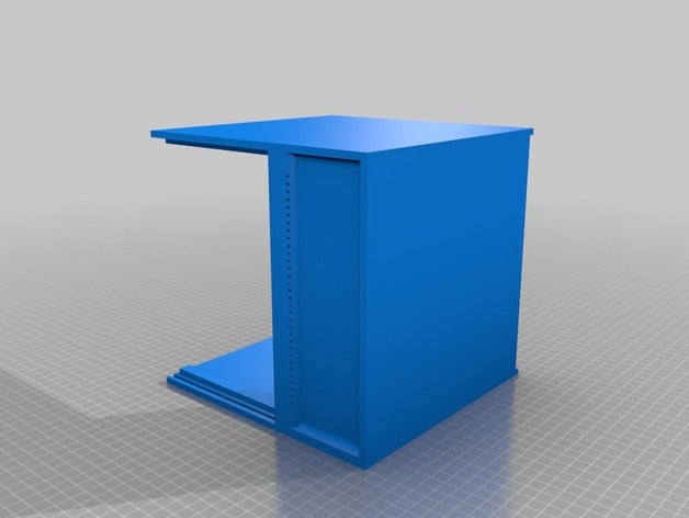 terra cube 20x20cm pets housing spider terrarium 3D print model - Mito3D