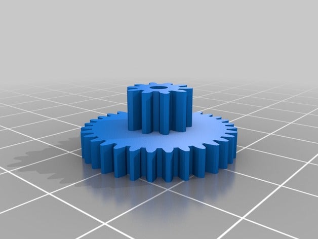 mein genie zx1000-Roboter Vakuum wheel cog Ersatz-Teile 3D print model - Mito3D