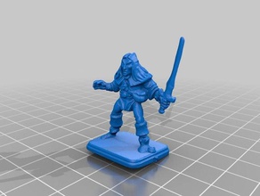 heroquest - elf Spielzeug & game Zubehör 3d print model - Mito3D
