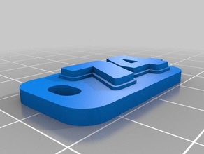 74 llavero Anahtarlık özelleştirilmiş 3d print model - Mito3D