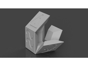 fold-up skid dice gaslands toy & game accessories d6 3d print model - Mito3D