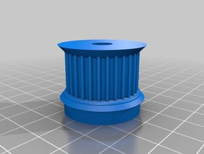 terminado polia partes personalizado 3d print model - Mito3D