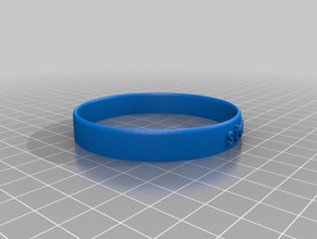 steam camp bracelets customized 3d print model - Mito3D
